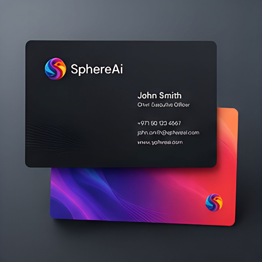 SphereAi business cards
